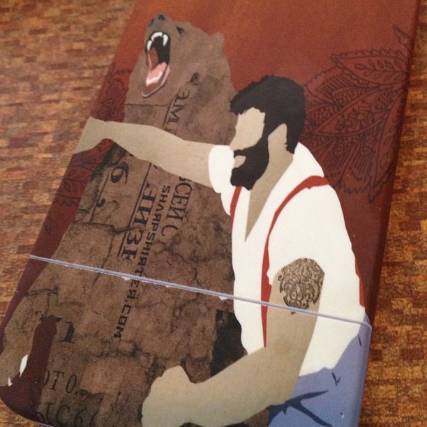 Best iPhone cover ever?  punching a bear
